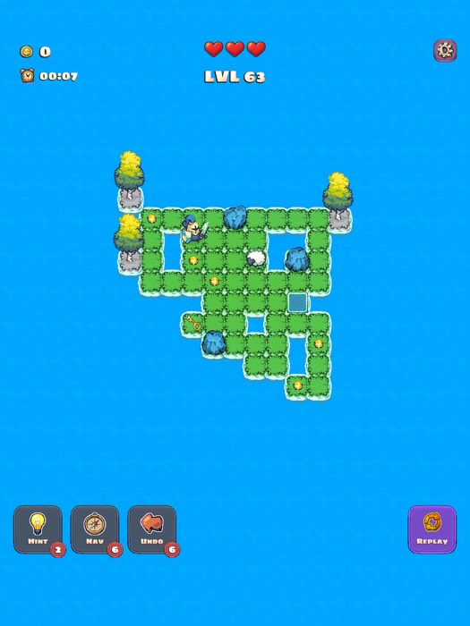Tilehearts: Path Puzzle screenshot