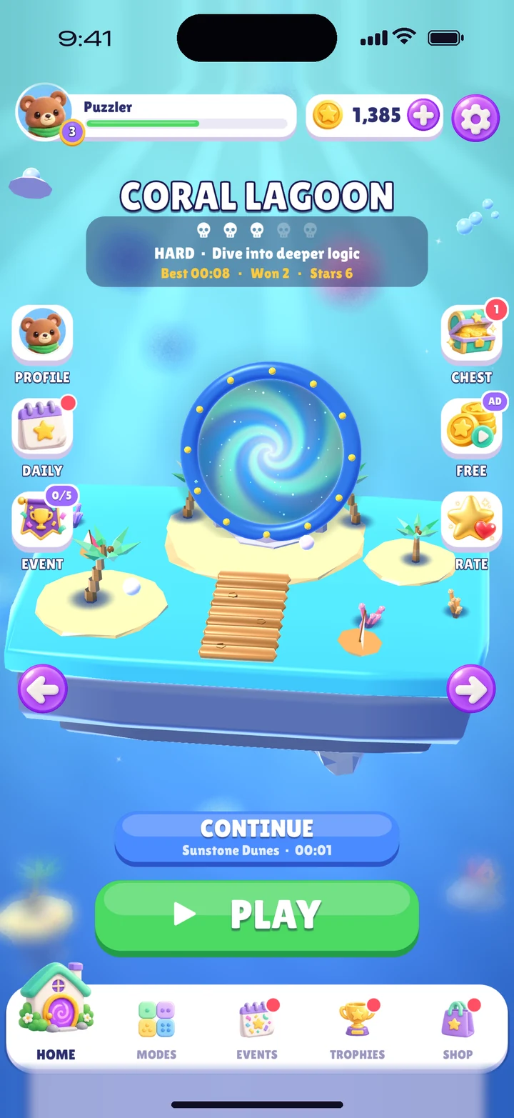 Coral Lagoon world