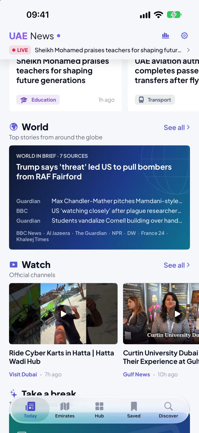 Top stories in UAE News